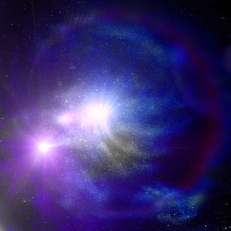 background of space with starsの写真素材