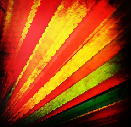 Multicolor Sunbeams grunge backgroundの写真素材