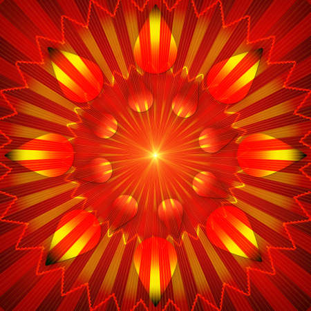 Sun grunge backgroundの写真素材