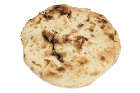 Pita Bread isolated on a white background