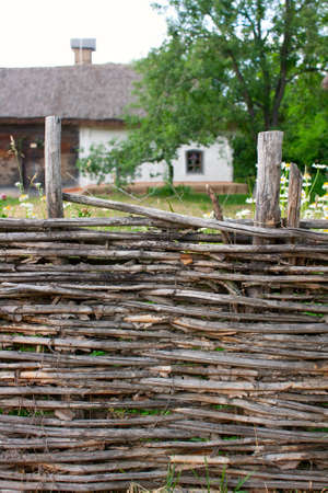 Traditional Ukrainian Homestead in Pirogovo ethnic parkのeditorial素材