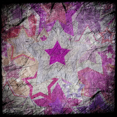 illustration of cracked grunge wallの写真素材