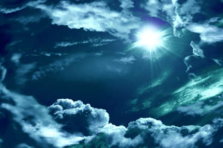 The divine skyの写真素材