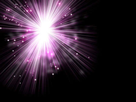 magic burst with rays of light, abstract backgroundの写真素材