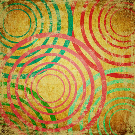 grunge abstract background with circlesの写真素材