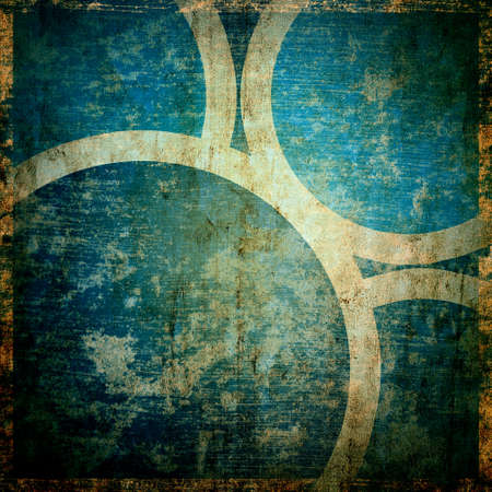 grunge background with circlesの写真素材
