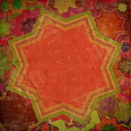 grunge flower backgroundの写真素材