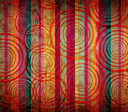 illustration of grunge circlesの写真素材