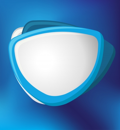 Blue template for advertising brochure のイラスト素材