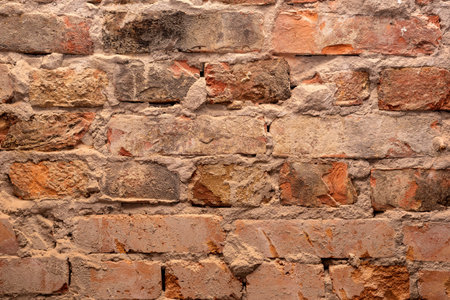 texture background red brick wall vertical
