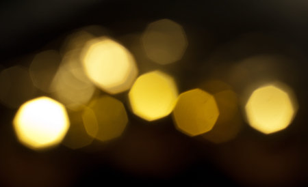 Abstract circular bokeh background