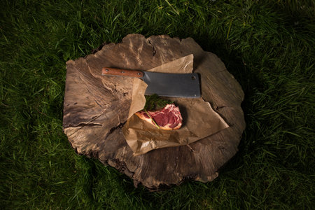 Beef on a Tree Stump