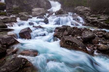 Studenovodsky waterfalls, High Tatras, Slovakia
