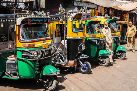 Jodhpur, India - Circa March, 2018. Streets of Jodhpur.