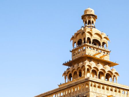 Architecture of  Jaisalmer fort, Rajasthan, India.の写真素材