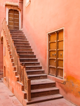 Bikaner, India - Circa March 2018. Beautiful architecture of Junagarh fort.のeditorial素材