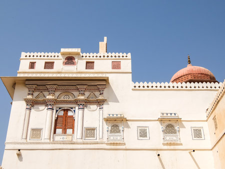 Bikaner, India - Circa March 2018. Beautiful architecture of Junagarh fort.のeditorial素材