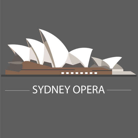 Sydney opera, Australia vector for your ideasのイラスト素材