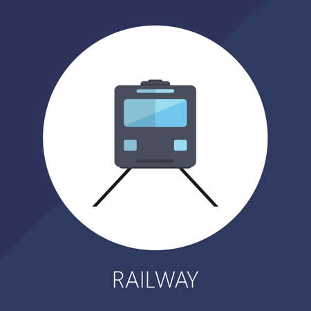 Railway icon.のイラスト素材
