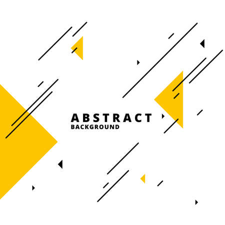 Abstract geometric background with triangles and lines in minimalistic style. Vector illustration. Creative vector layout for your design.のイラスト素材