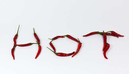 Hot red pepperの写真素材