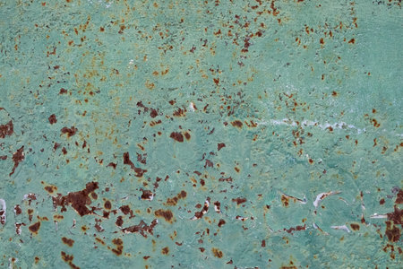 Rusty metal background. Vintage wallpaper. Abstract background. Dirty old surface. Grunge metal...