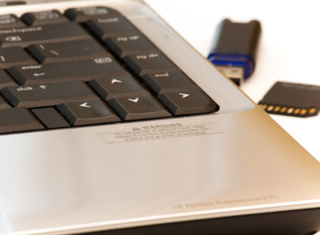 Laptop with Memory Devices