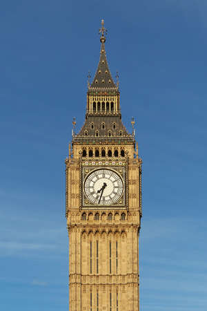 Elizabeth Tower and Big Ben located in London, Englandのeditorial素材