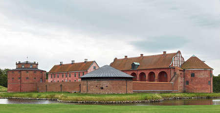 Landskrona Citadel located in southern Swedenのeditorial素材