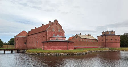 Landskrona Citadel located in southern Swedenのeditorial素材