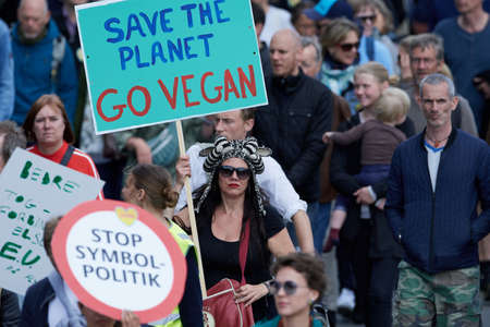 Copenhagen, Denmark maj 2019 - The Peopleâs Climate March in Copenhagenのeditorial素材