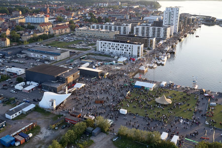 Skvulp festival in Holbaek harbour 2019, Denmark