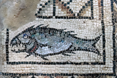 Cathedral Basilica of the Assumption of Mary is a Roman Catholic basilica in the Istrian town of Pore?, Croatiaの写真素材