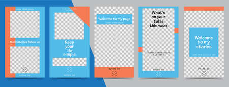 Trendy editable templates for black friday sale, gift, vector illustration. Design backgrounds for social media. Hand drawn abstract card.のイラスト素材