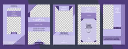Trendy editable templates for black friday sale, gift, vector illustration. Design backgrounds for social media. Hand drawn abstract card.のイラスト素材