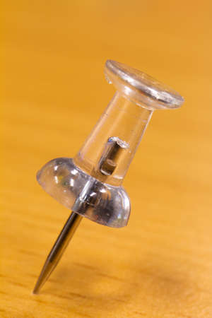 Push pin macroの写真素材