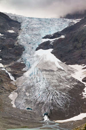 Trift glacierの写真素材