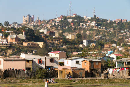 Cityscape of Antananarivo, Madagascar, in September 2013のeditorial素材
