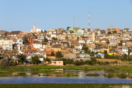 Cityscape of Antananarivo, Madagascar, in September 2013のeditorial素材