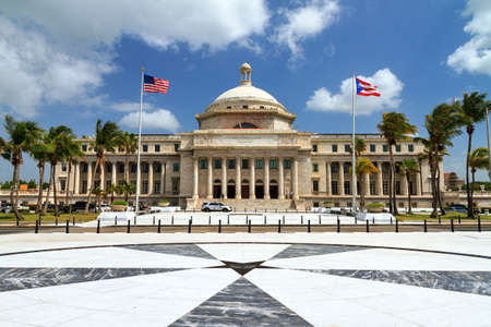 The Capitol of Puerto Rico (Capitolio de Puerto Rico) in San Juan, Puerto Ricoのeditorial素材