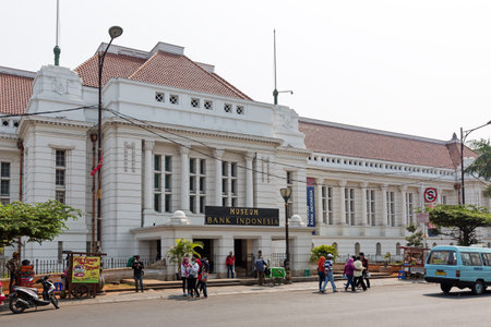 People visit the Bank Indonesia museum at Kota Tua Batavia, Jakarta Indonesia, on August 1, 2015