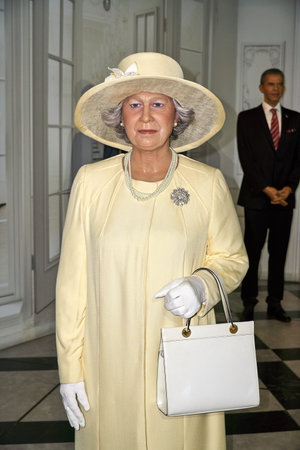 MONTREAL, CANADA - SEPTEMBER 23, 2018: Queen Elizabeth II is of the United Kingdom and Commonwealth...