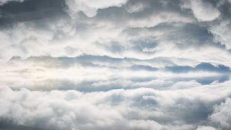 Clouds in the skyの写真素材