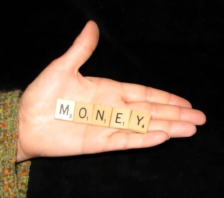 Money Handの写真素材