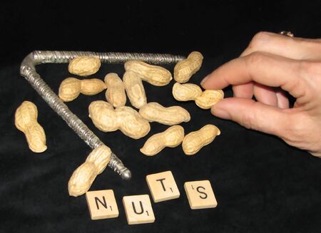 Hand Nutsの写真素材