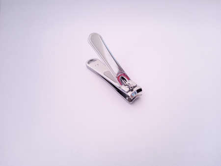 silver nail clipperの写真素材