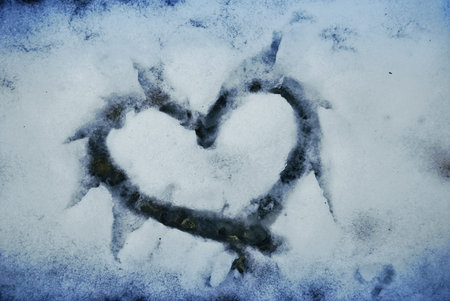 prick heartの写真素材