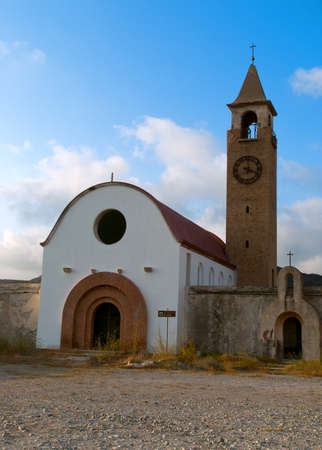 Abandoned church of Saint Mark at Rhodes island, Greece の写真素材