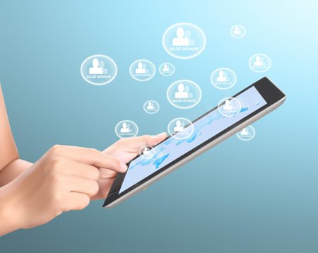 touch screen tablet and shows tablet