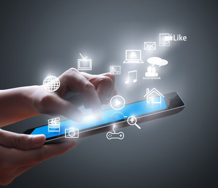 touch screen tablet and shows tablet 